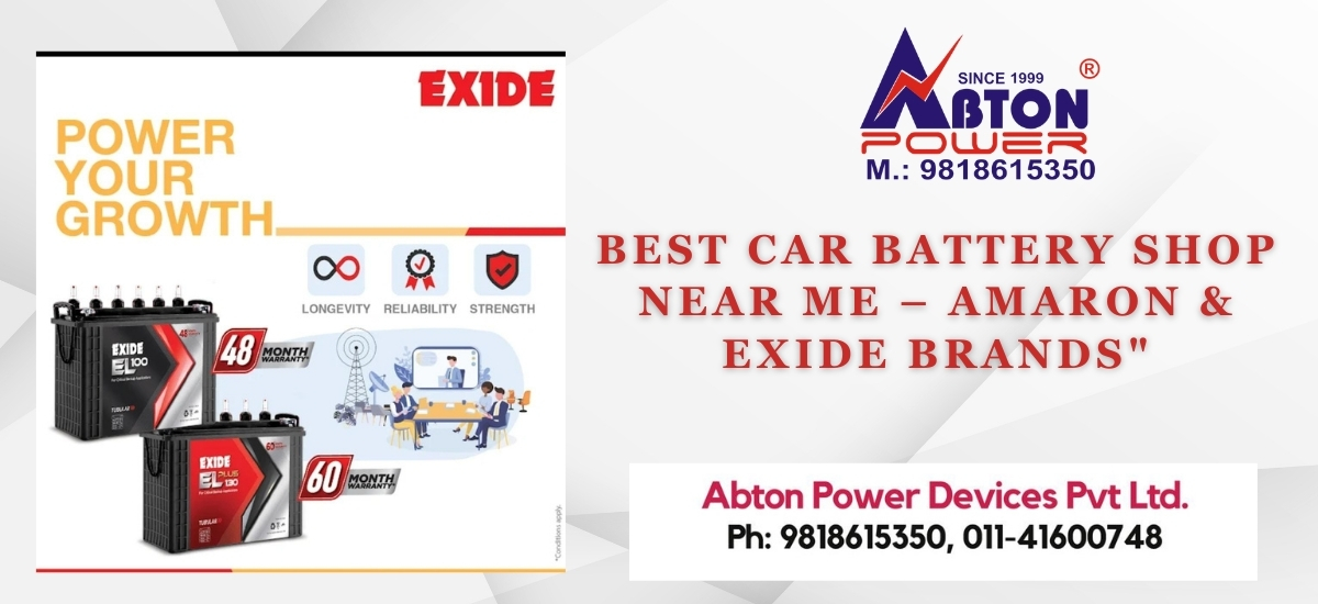Best Car Battery Dealers Near Me in Delhi